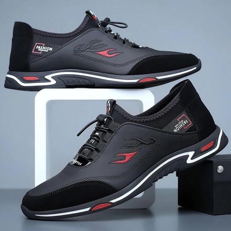 Herren Sneaker mit Komfortsohle und modernem Design-Luzern Mode