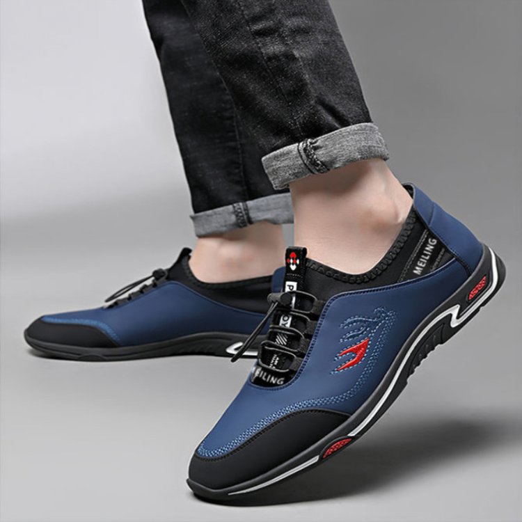 Herren Sneaker mit Komfortsohle und modernem Design-Luzern Mode