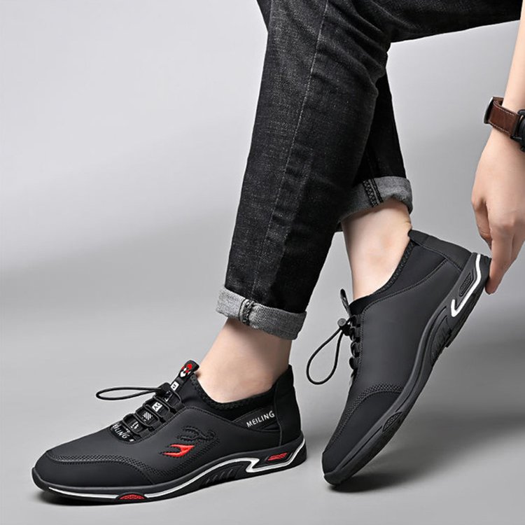 Herren Sneaker mit Komfortsohle und modernem Design-Luzern Mode