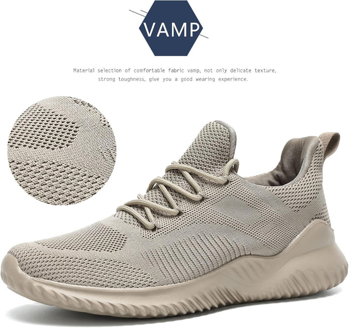 Herren Sneaker Sportschuhe Atmungsaktiv Rutschfest Laufen-Luzern Mode
