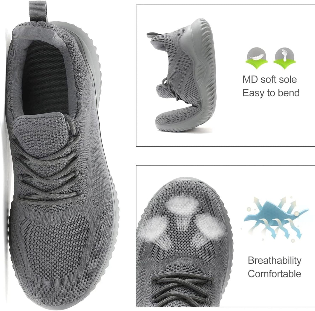 Herren Sneaker Sportschuhe Atmungsaktiv Rutschfest Laufen-Luzern Mode