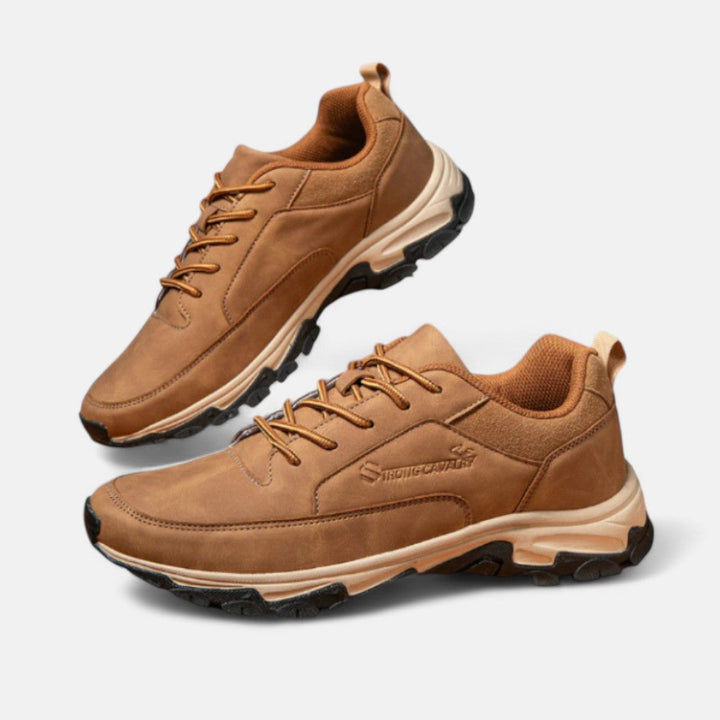 Herren Sneaker Leder - Bequeme Freizeitschuhe für Alltag-Luzern Mode