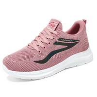 Herren Sneaker mit weicher Sohle und atmungsaktivem Mesh-36-Rosa-Luzern Mode