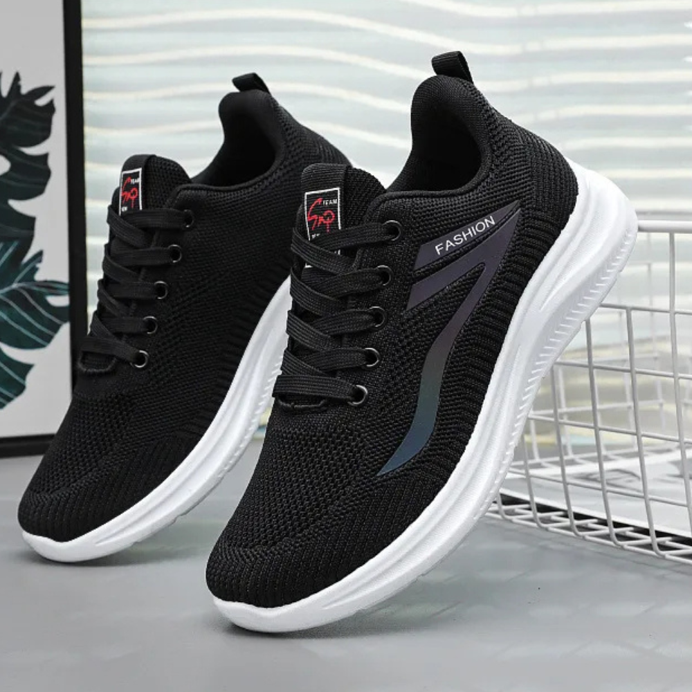 Herren Sneaker mit weicher Sohle und atmungsaktivem Mesh-Luzern Mode