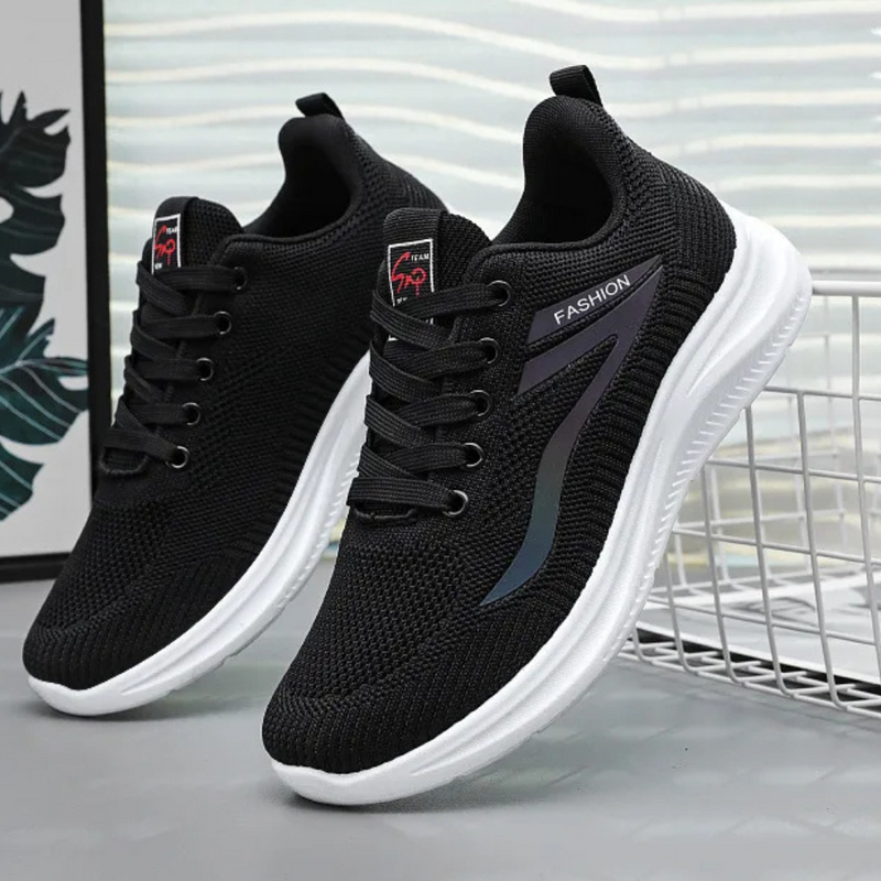 Herren Sneaker mit weicher Sohle und atmungsaktivem Mesh-Luzern Mode
