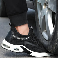 GUYISA Herren Laufschuhe mit Luftpolsterung und Mesh-Design-39-Luzern Mode