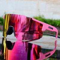 Sport Sonnenbrille | Spiegelnd | UV-Schutz | Unisex | Flexibel-Luzern Mode