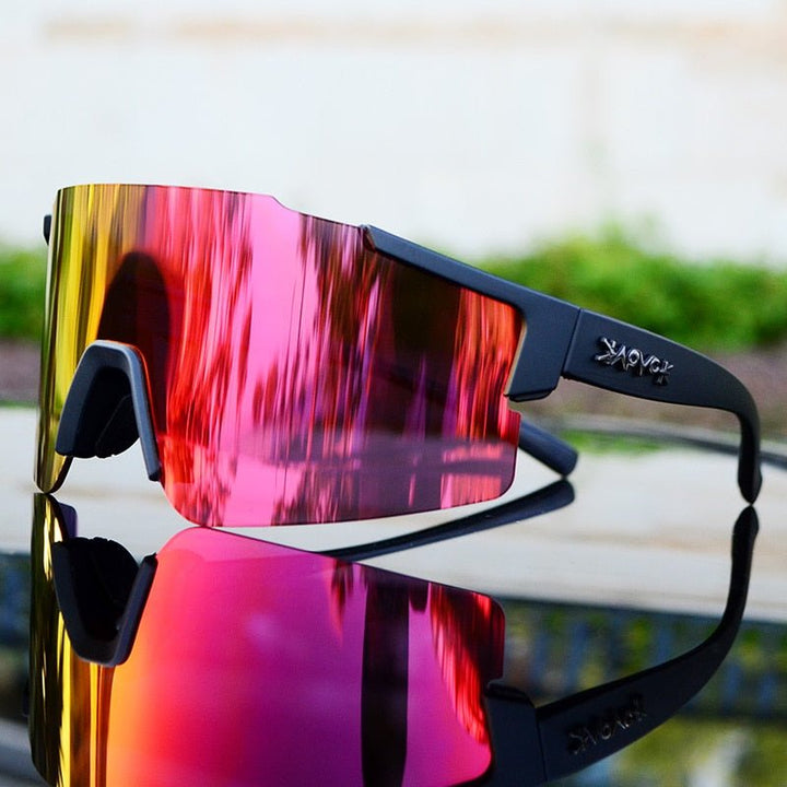 Sport Sonnenbrille | Spiegelnd | UV-Schutz | Unisex | Flexibel-01-Luzern Mode