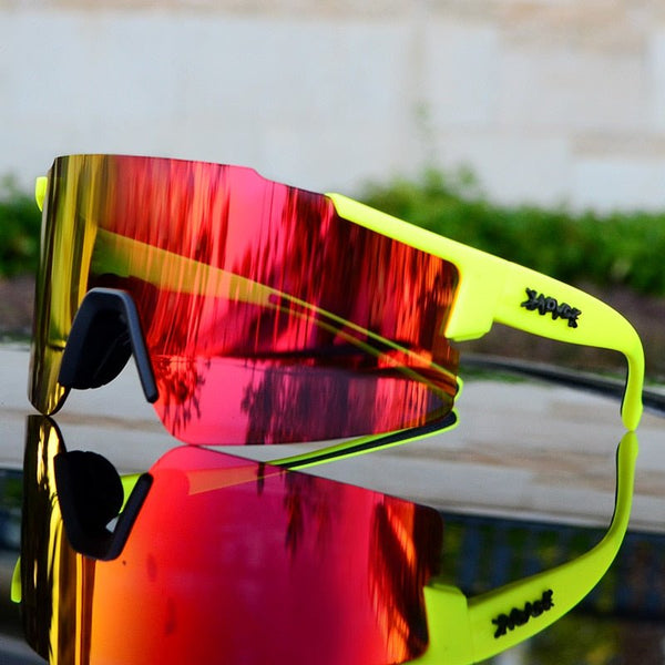 Sport Sonnenbrille | Spiegelnd | UV-Schutz | Unisex | Flexibel-Luzern Mode