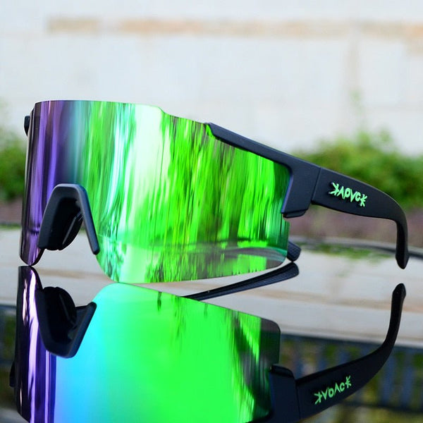 Sport Sonnenbrille | Spiegelnd | UV-Schutz | Unisex | Flexibel-Luzern Mode