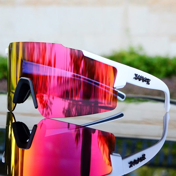 Sport Sonnenbrille | Spiegelnd | UV-Schutz | Unisex | Flexibel-03-Luzern Mode
