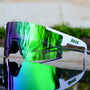 Sport Sonnenbrille | Spiegelnd | UV-Schutz | Unisex | Flexibel-06-Luzern Mode