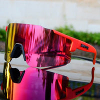 Sport Sonnenbrille | Spiegelnd | UV-Schutz | Unisex | Flexibel-10-Luzern Mode