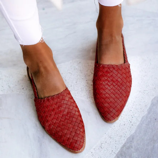 Orthopädische Sandalen Damen | Verstellbar & Atmungsaktiv | Für Sport & Alltag-Rot-35-Luzern Mode