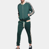 Herren Jogginghose mit Kordelzug - Bequeme Freizeithose-Grün-S-Luzern Mode