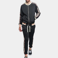 Herren Jogginghose mit Kordelzug - Bequeme Freizeithose-Schwarz-S-Luzern Mode