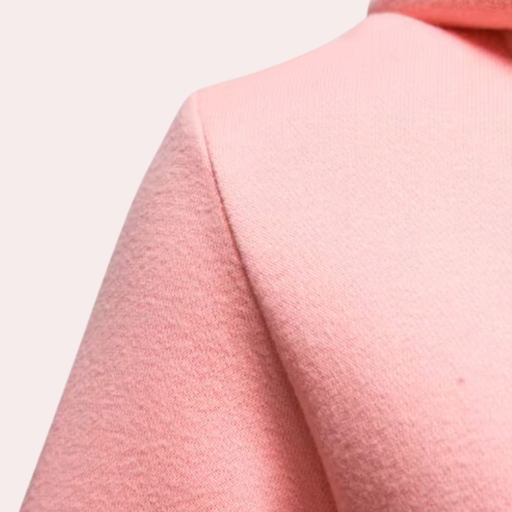 Damen Hoodie mit Kapuze und Kontrastdesign für Herbst/Winter-Luzern Mode