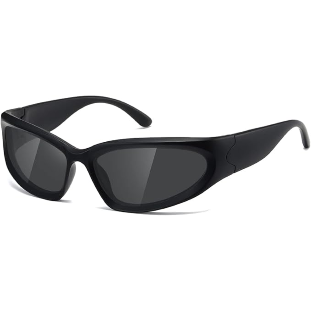 Herren Sport Sonnenbrille UV400 Schutz für Outdoor-Aktivitäten-Schwarz-Luzern Mode