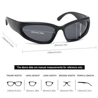 Herren Sport Sonnenbrille UV400 Schutz für Outdoor-Aktivitäten-Luzern Mode