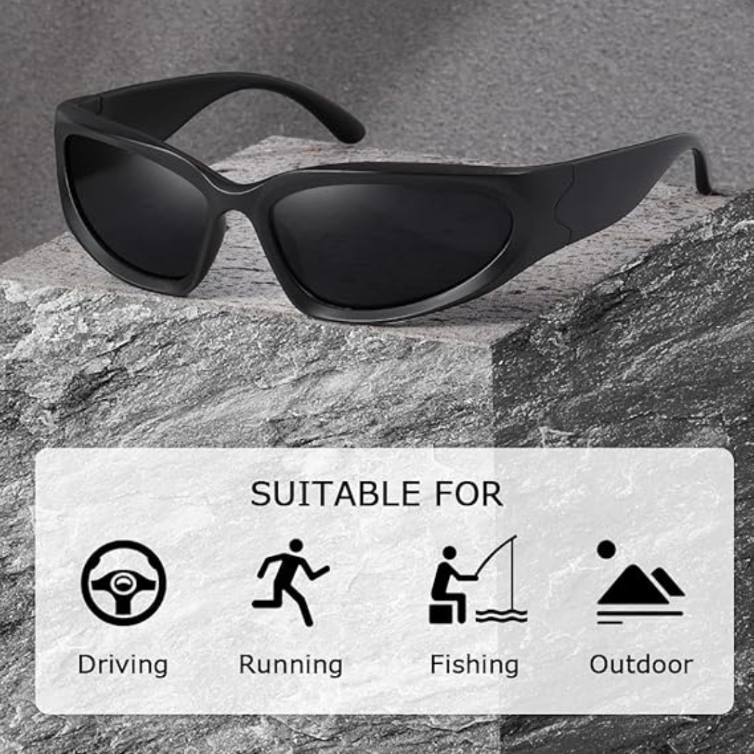 Herren Sport Sonnenbrille UV400 Schutz für Outdoor-Aktivitäten-Luzern Mode