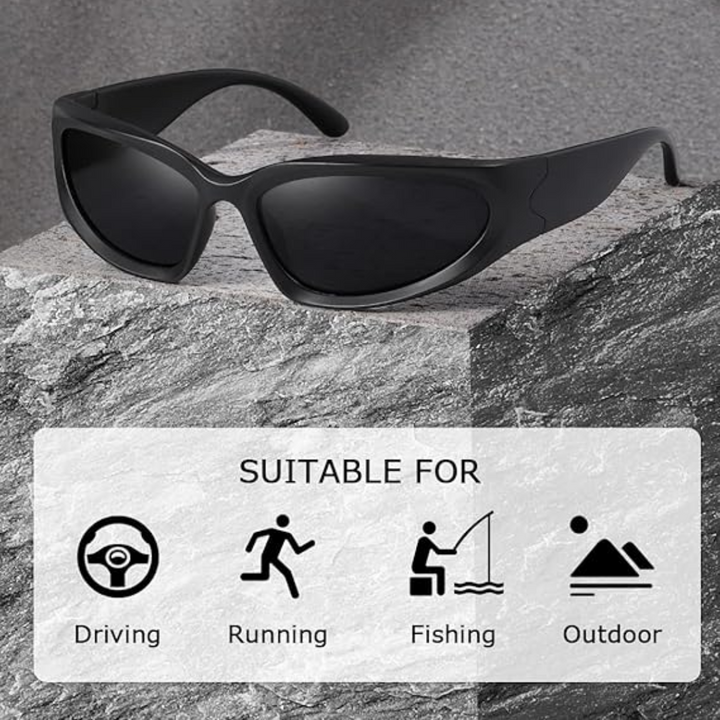 Herren Sport Sonnenbrille UV400 Schutz für Outdoor-Aktivitäten-Luzern Mode