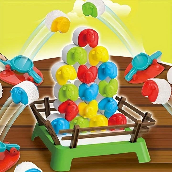 Familien-Brettspiel | Springende Schafe Interaktiv Spannend Lehrreich-Luzern Mode