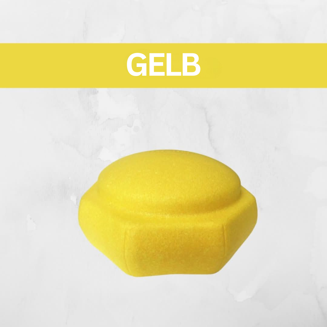 Trittsteine | Stapelbar Stabil Langlebig Interaktiv Bunt Vielseitig-Gelb-Luzern Mode