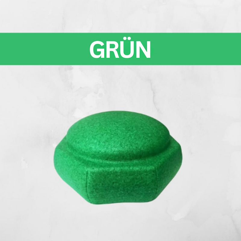 Trittsteine | Stapelbar Stabil Langlebig Interaktiv Bunt Vielseitig-Grün-Luzern Mode