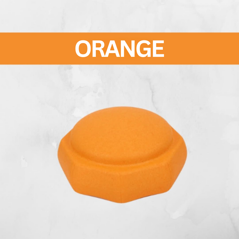Trittsteine | Stapelbar Stabil Langlebig Interaktiv Bunt Vielseitig-Orange-Luzern Mode