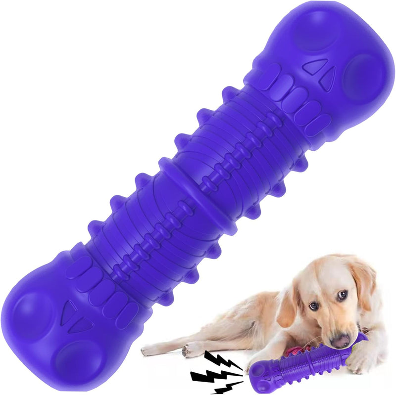 Hunde Kau-Spielzeug | Langlebiges Robustes Gummi Interaktiv Quieker-Lila-Luzern Mode