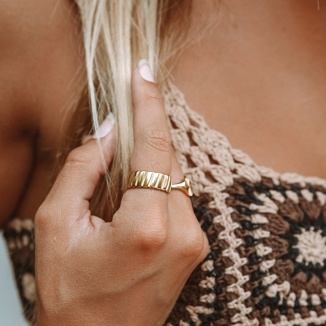 Ring für Damen | Statement | Gold | Silber | Zeitlos | Stilvoll-Luzern Mode