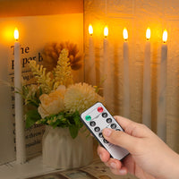 LED Kerzen | Stehend | Sicher | Flammenlos | Fernbedienung | Sparsam-Luzern Mode