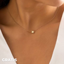 Kette mit Anhänger | Stern Glück Silber Gold Stilvoll Vielseitig-Schwarz-Luzern Mode