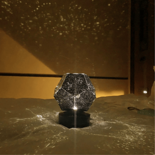 Sternenhimmel Projektor Lampe | Lichtshow | Stimmungsvolles Licht | Drehfunktion-Luzern Mode