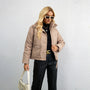 Gepolsterte Herbstjacke mit warmer Fütterung – Elvira