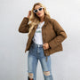 Gepolsterte Herbstjacke mit warmer Fütterung – Elvira