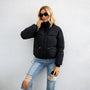Gepolsterte Herbstjacke mit warmer Fütterung – Elvira