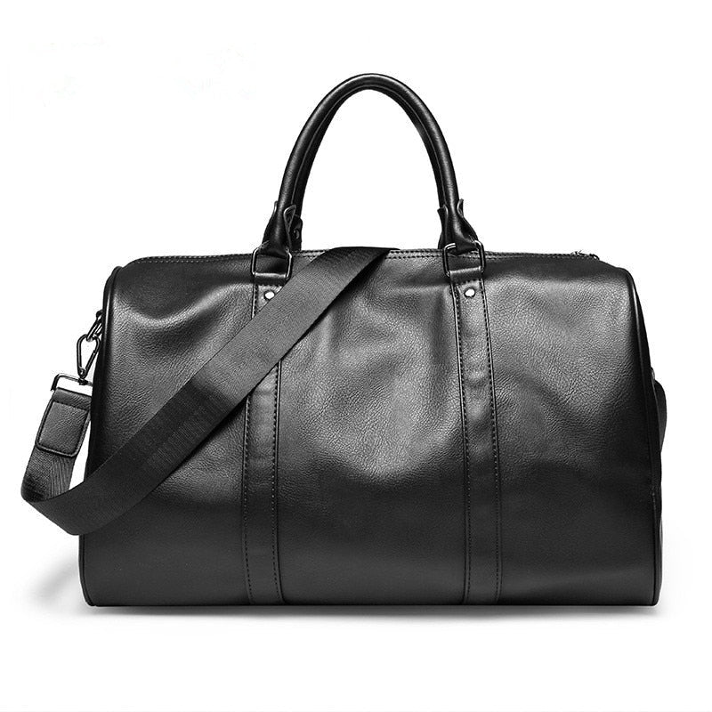 Große Kapazität Leder-Reisetasche – Leicht & Strapazierfähiges Handgepäck