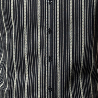 Herren Kurzarmhemd mit Streifenmuster - Modern und Elegant-Luzern Mode
