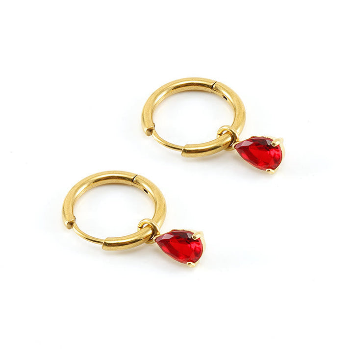 Schmuckset für Damen | Halskette | Ohrringe | Stilvoll | Gold-Luzern Mode