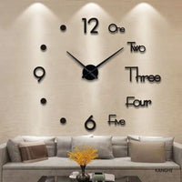 Wanduhr | 3D Acryl Stilvoll DIY Langlebig Vielseitig Einzigartig Geschenk-Variante 11-Klein (40cm)-Luzern Mode