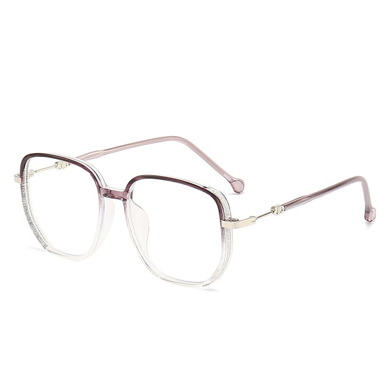 Hochwertige Anti-Blaulicht Lesebrille für Damen und Herren-Helllila-+1.00-Luzern Mode