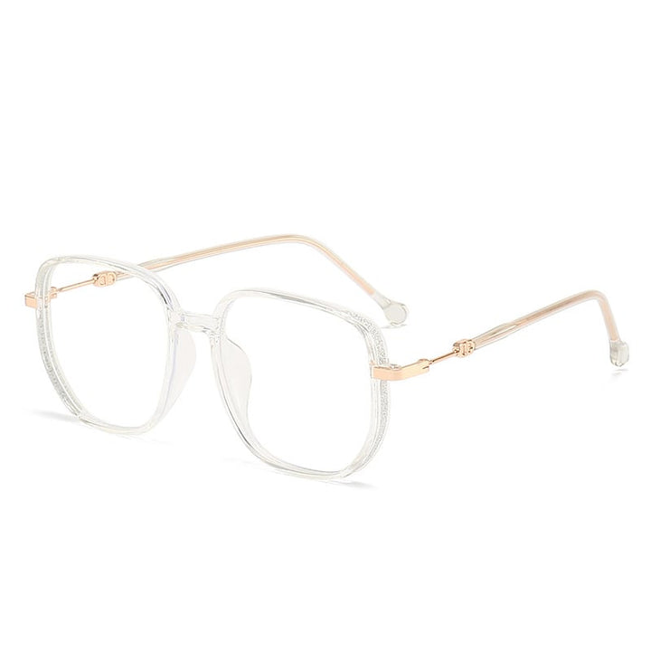 Hochwertige Anti-Blaulicht Lesebrille für Damen und Herren-Transparent-+1.00-Luzern Mode