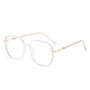 Hochwertige Anti-Blaulicht Lesebrille für Damen und Herren-Transparent-+1.00-Luzern Mode