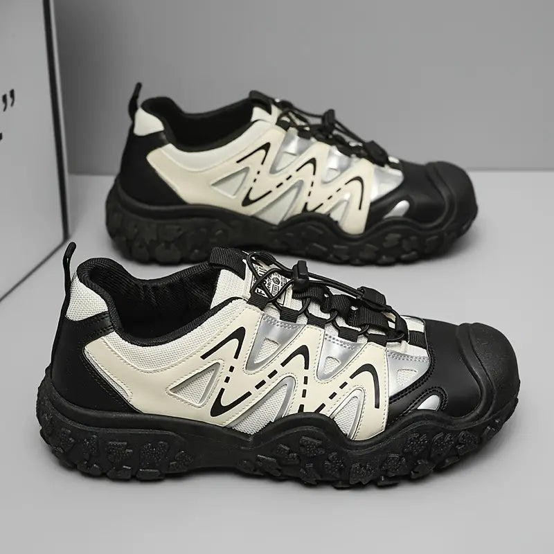 Herren Outdoor Wanderschuhe rutschfest und atmungsaktiv-Beige-38.5-Luzern Mode