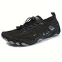 Herren Barfußschuhe für Outdoor Fitness und Sport-Schwarz-35-Luzern Mode