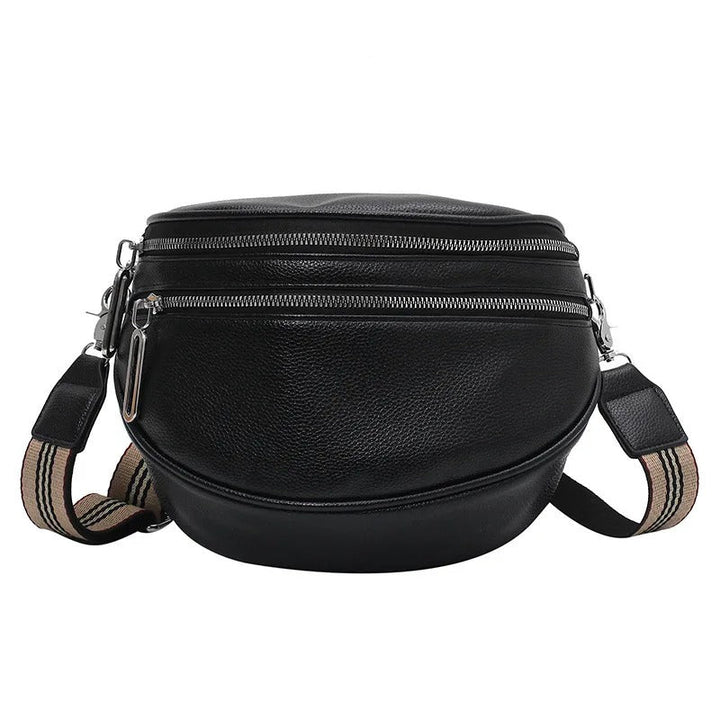Hüfttasche Leder Unisex mit Verstellbarem Gurt für Reisen-Luzern Mode