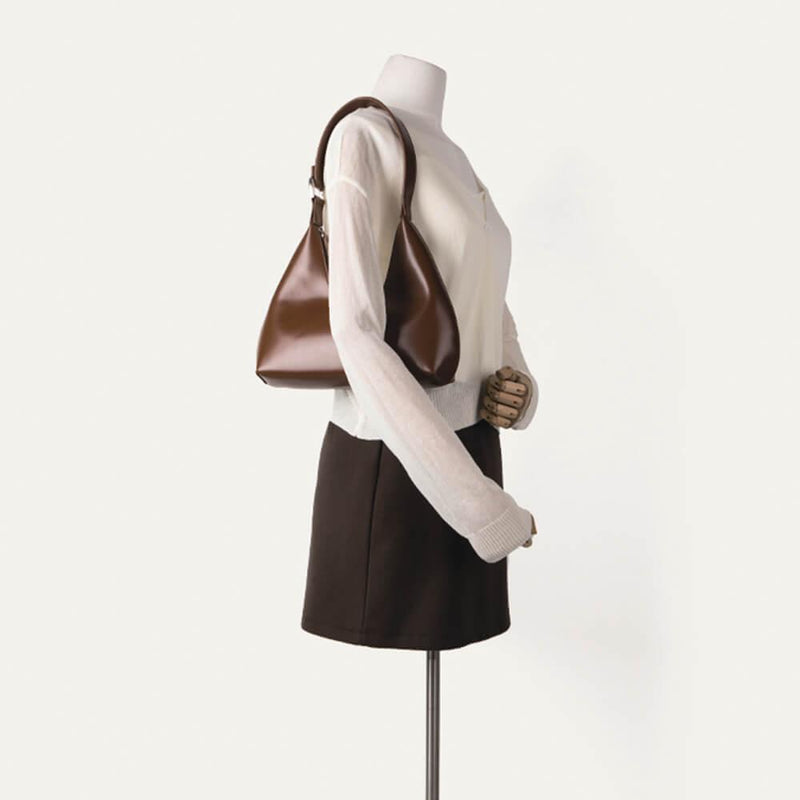 Halbmond Handtasche Damen - Elegante Schultertasche-Luzern Mode