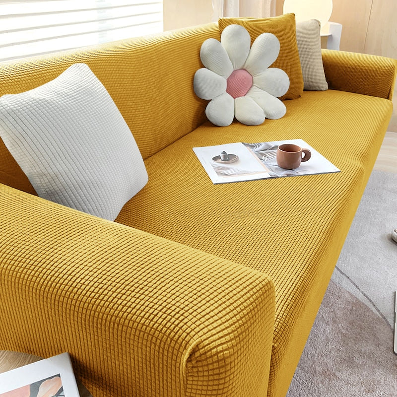 Sofahusse | Stilvoll Einfarbig Dehnbar Vielseitig Langlebig Elastisch-Luzern Mode
