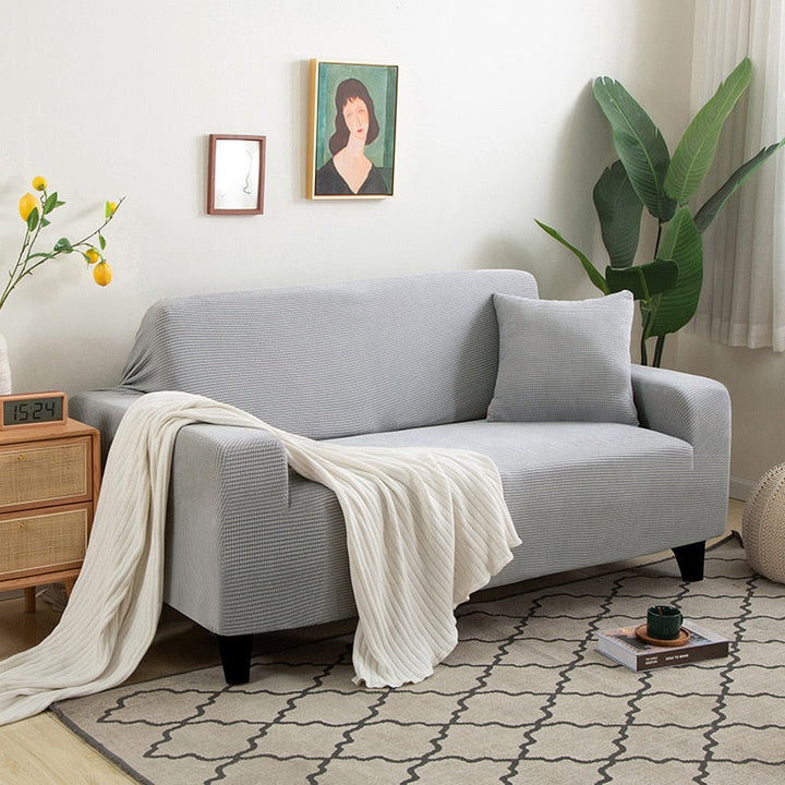 Sofahusse | Stilvoll Einfarbig Dehnbar Vielseitig Langlebig Elastisch-Luzern Mode
